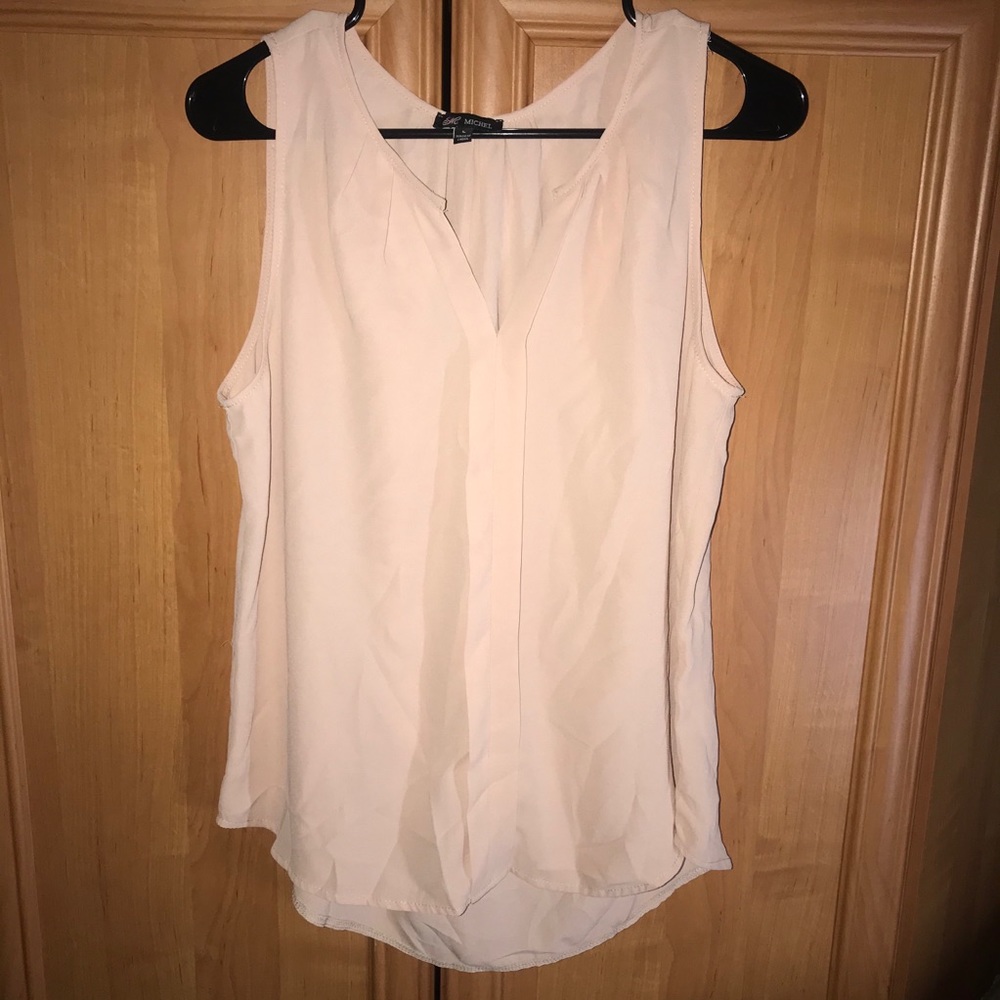 Pink Tank Blouse